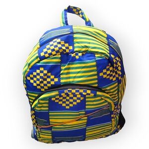 Colorful Patchwork Backpack